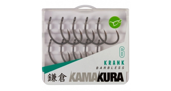 KORDA - Háčik Kamakura Krank Barbless veľ. 8 10 ks