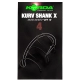 KORDA - Háčik Kurv Shank X veľ. 4 10 ks