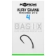 KORDA - Háčiky Basix Kurv Shank Micro Barbed veľ. 4 10 ks