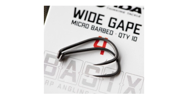 KORDA - Háčiky Basix Wide Gape veľ. 4 10 ks