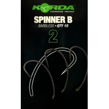 KORDA - Háčiky bez protihrotu Spinner B veľ. 2