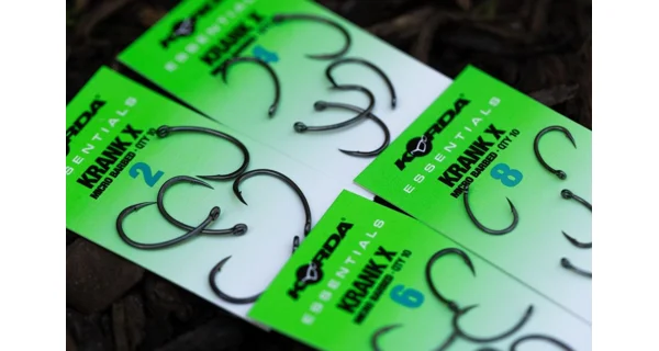 KORDA - Háčiky Essentials Krank X Barbed veľ. 8 10 ks