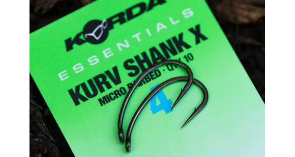 KORDA - Háčiky Essentials Kurv X Barbed veľ. 2 10 ks
