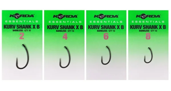 KORDA - Háčiky Essentials Kurv X Barbless veľ. 4 10 ks