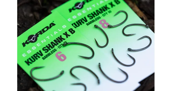 KORDA - Háčiky Essentials Kurv X Barbless veľ. 4 10 ks