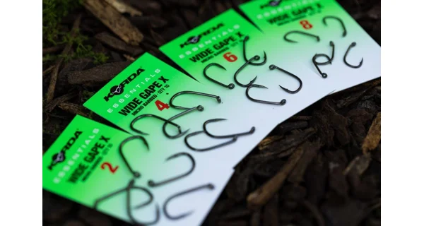 KORDA - Háčiky Essentials Wide Gape X Barbed veľ. 2 10 ks