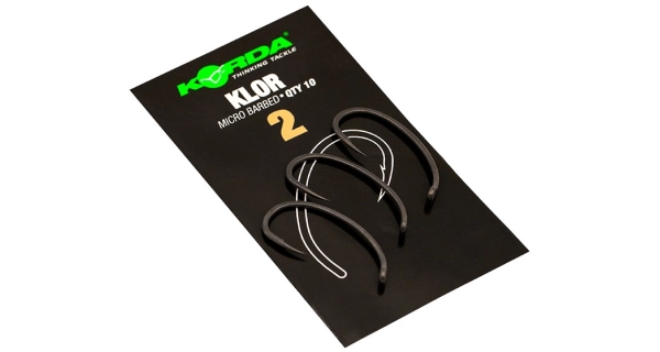 KORDA - Háčiky Klor 10 ks, veľ. 2