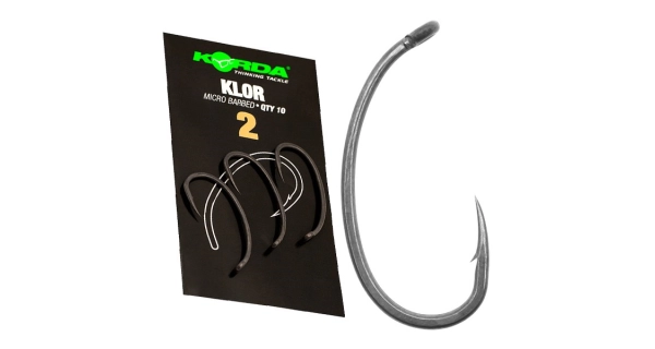 KORDA - Háčiky Klor 10 ks, veľ. 2