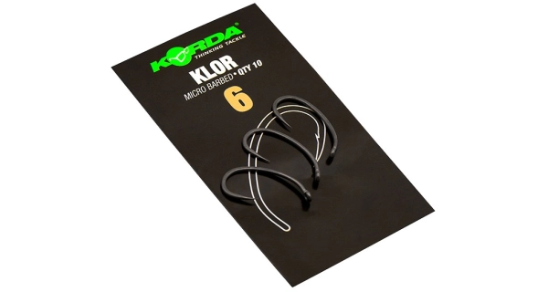 KORDA - Háčiky Klor 10 ks, veľ. 6