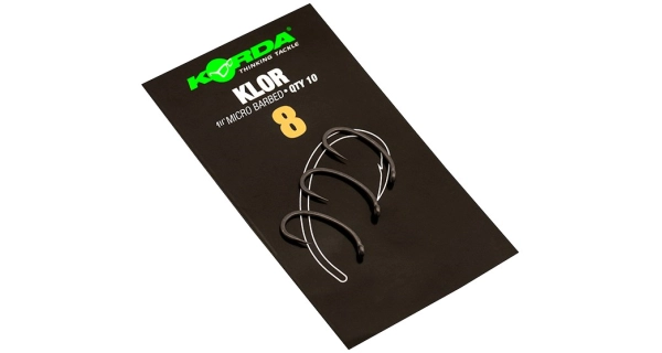KORDA - Háčiky Klor 10 ks, veľ. 8