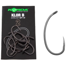KORDA - Háčiky Klor Barbless veľ. 2 10 ks