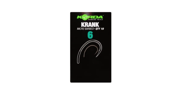 KORDA - Háčiky Krank Hooks 10 ks veľ. 2