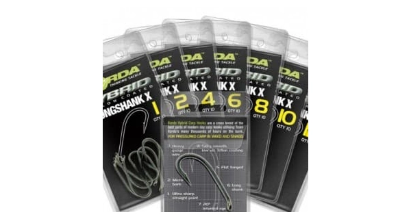 KORDA - Háčiky Long Shank X veľ. 6 10 ks