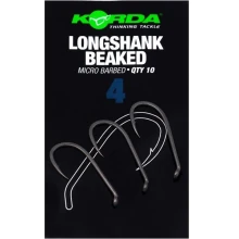 KORDA - Háčiky Longshank Beaked Barbed veľ. 4 10 ks