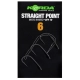 KORDA - Háčiky Straight Point Barbed veľ. 6 10 ks
