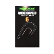 KORDA - Háčiky wide gape barbless size 04