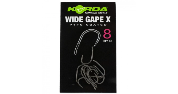 KORDA - Háčiky Wide Gape X Size veľ. 8