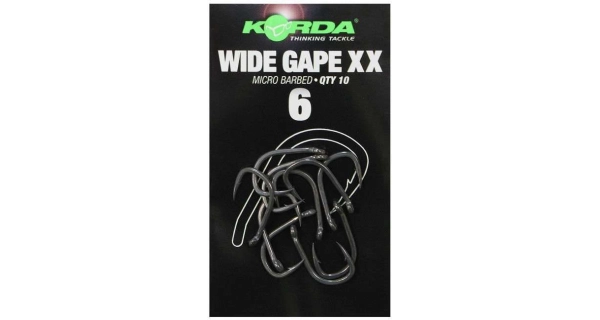 KORDA - Háčiky Wide Gape XX veľ. 6 10 ks