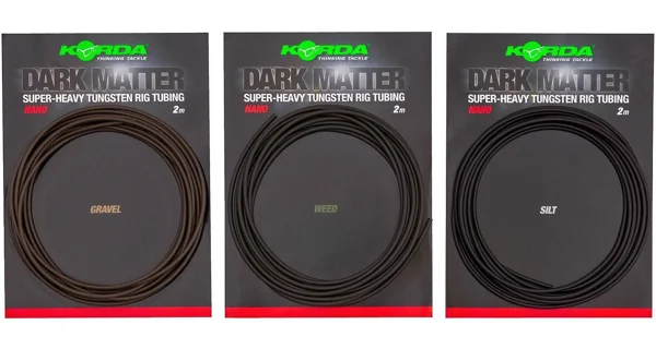 KORDA - Hadičky Dark Matter Nano Tubing 2 m Silt