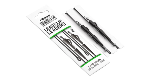 KORDA - Hotová montáž Basix Lead Clip Leaders 2 ks