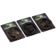 KORDA - Hotové montáže Dark Matter Lead Clip Action Pack Gravel 5ks