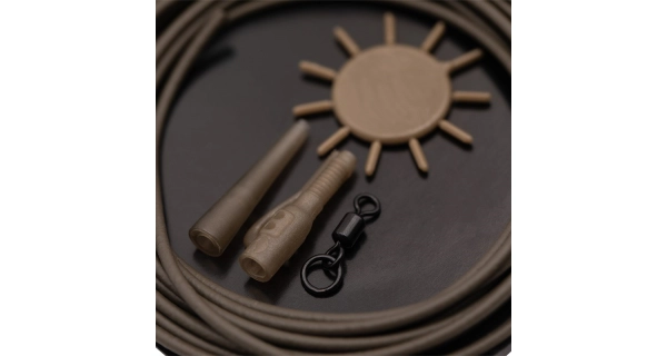 KORDA - Hotové montáže Dark Matter Lead Clip Action Pack Weed 5ks