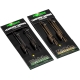 KORDA - Hotové montáže Leadcore Leader Heli Safe 1 m Weed/Silt 2 ks