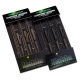 KORDA - Hotové montáže Leadcore Leader Hybrid Lead Clip QC Swivel Weed 3 ks