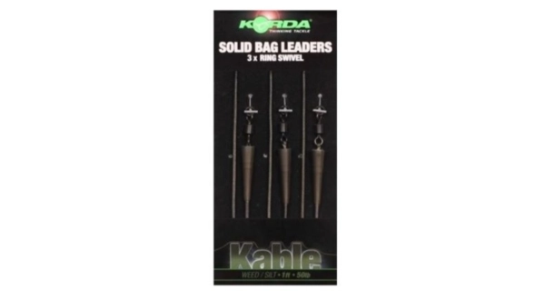 KORDA - Hotové montáže solidz pva leader 3 ks