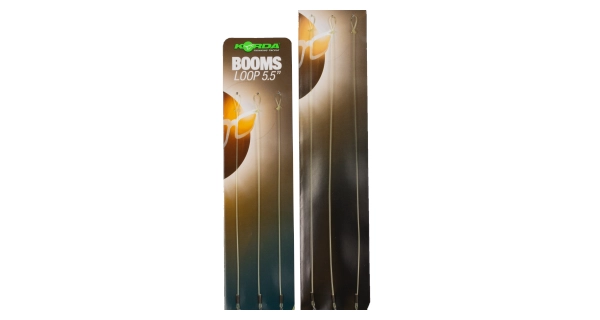 KORDA - Hotové náväzce Ready Tied Boom Loop 25 lb 5,5" 14 cm 3 ks