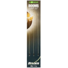 KORDA - Hotové náväzce Ready Tied Boom Loop 25 lb 5,5" 14 cm 3 ks