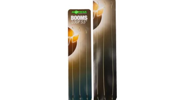 KORDA - Hotové náväzce Ready Tied Boom Loop 25 lb 7,5" 19 cm 3 ks