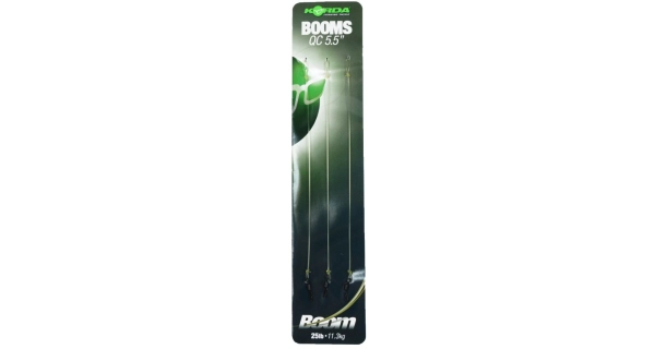 KORDA - Hotové náväzce Ready Tied Boom QC 25 lb 5,5" 14 cm 3 ks