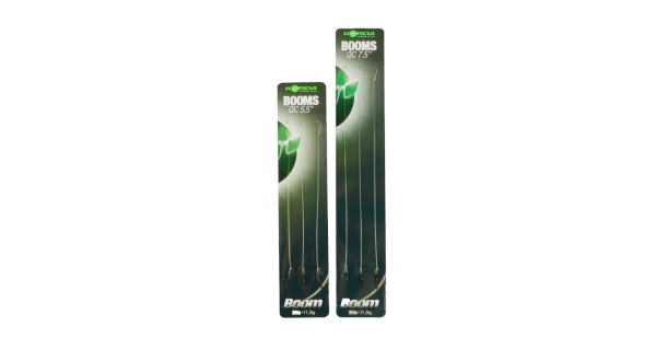 KORDA - Hotové náväzce Ready Tied Boom QC 25 lb 7,5" 19 cm 3 ks