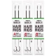 KORDA - Hotový náväzec Basix Hair rigs Wide Gape 4 25 lb 2 ks