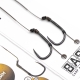 KORDA - Hotový náväzec Basix Hair rigs Wide Gape B 4 25 lb 2 ks bez protihrotu