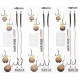 KORDA - Hotový náväzec Basix Hair rigs Wide Gape B 6 18 lb 2 ks bez protihrotu