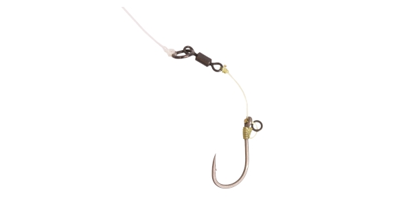 KORDA - Hotový náväzec hinge rig choody 8 mouth trap 20 lb IQ fluorocarbon 20 lb