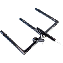 KORDA - Hrazda Singlez 3 Rod Buzzbar Aluminium Black 21,5 cm