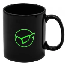 KORDA - Hrnček Mug Glasses Logo Black