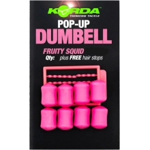 KORDA - Imitácia nástrah Pop-up Dumbell Fruity Squid Ružová 16 mm 5 ks