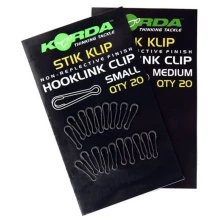 KORDA - Klip na náväzce Stick - small 20 ks