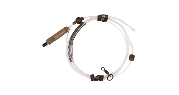 KORDA - Koncová montáž Dark Matter Leader Heli 1 m 40 lb Clear