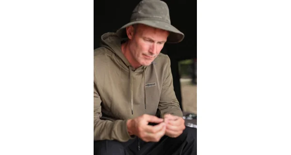 KORDA - Mikina Patch Hoodie Dark Olive veľ. XL