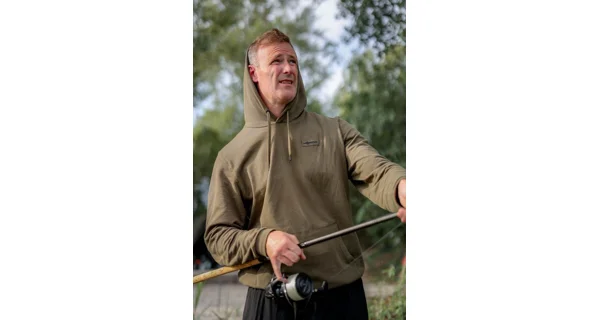 KORDA - Mikina Patch Hoodie Heather Grey veľ. 4XL
