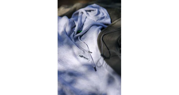 KORDA - Mikina Patch Hoodie Heather Grey veľ. L