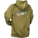 KORDA - Mikina Team Goodie Dark Olive veľ. 2XL