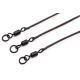 KORDA - Nadväzca Kable Leadcore Leader Ring Swivel 50 cm Gravel