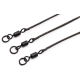 KORDA - Nadväzca Kable Leadcore Leader Ring Swivel 50 cm Gravel