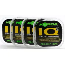 KORDA - Nadväzec Fluorocarbon IQ Extra Soft 15 lb 20 m